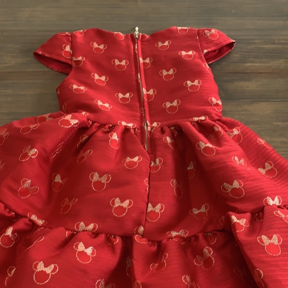 Disney Minnie Mouse Christmas dress. Size 5/6. - Picture 3 of 5